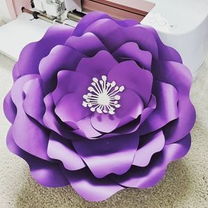 Paper flower (pick your color)
